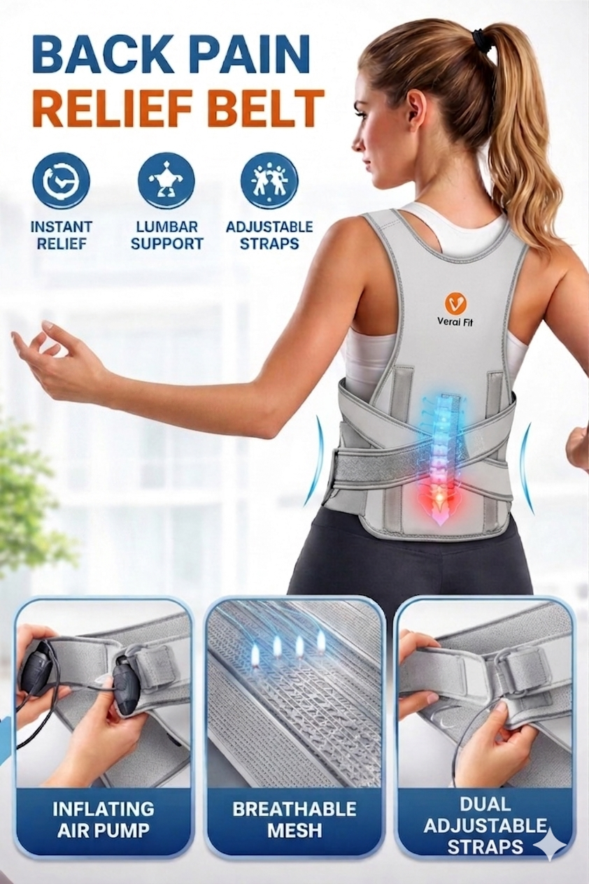 Fit Premium magnetic back pain relief belt (men,women)